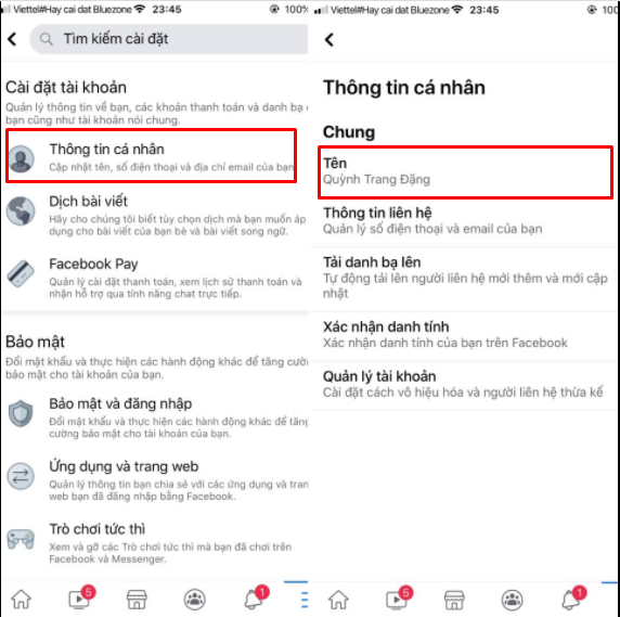 cách thêm biệt biệt danh vào tên Facebook