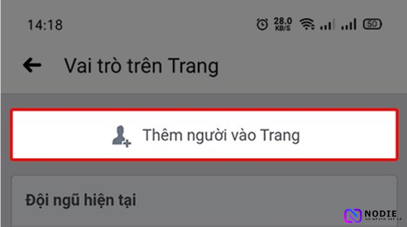 cách thêm quản trị viên cho page