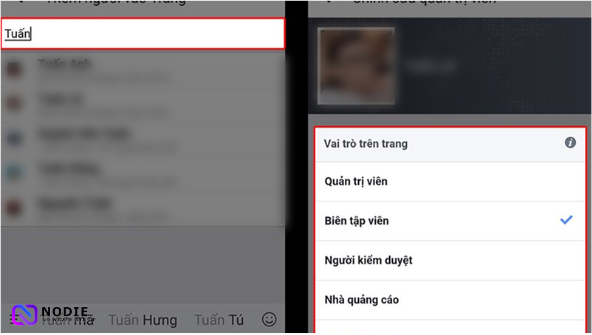 cách thêm quản trị viên cho page