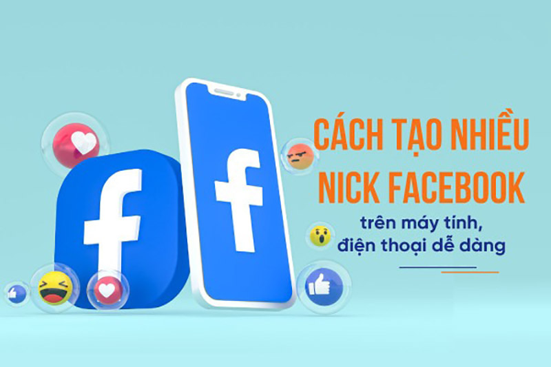 cách tạo nhiều nick facebook bằng một gmail